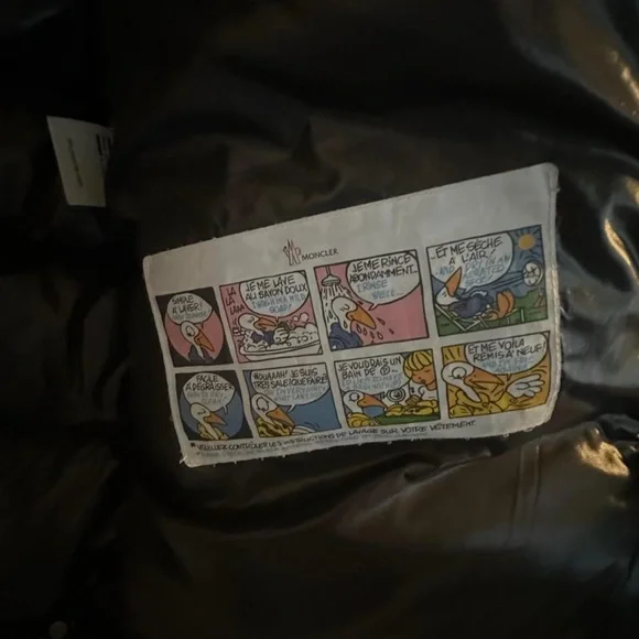 100% Authentic Black Moncler Maya puffer jacket Gently used in crisp condition. - Picture 4 of 6